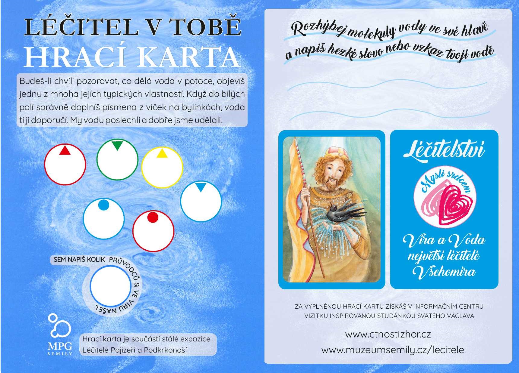 Hrací karta - expozice